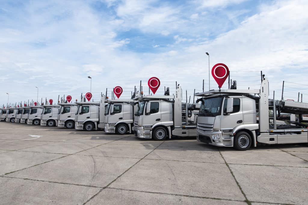 Rastreo satelital para transportadores.